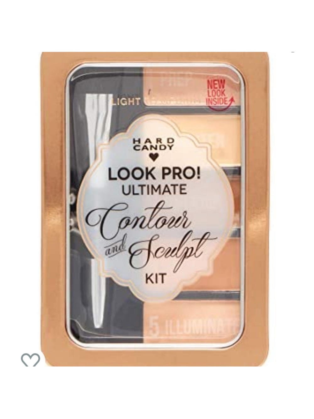 Hard Candy Look Pro! Ultimate Contour & Sculpt Kit Light to Medium New!